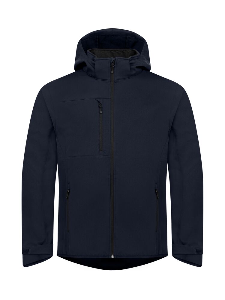 [0200913-580-3] Clique Classic softshell 2 in 1 (XS, dark navy)
