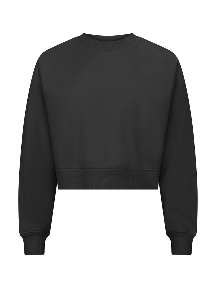 [0201032-99-3] Clique Miami cropped sweater wmn (XS, zwart)