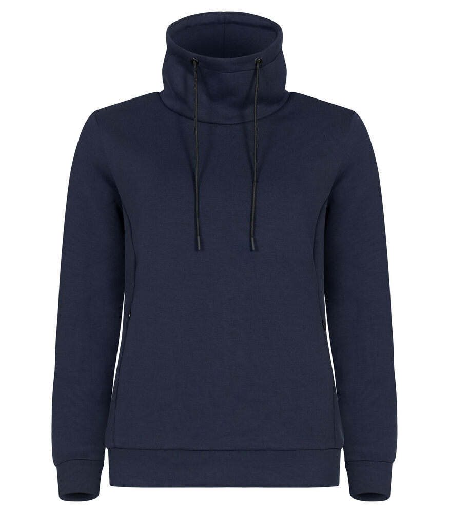 [021023-580-3] Clique Hobart dames sweatshirt (XS, dark navy)
