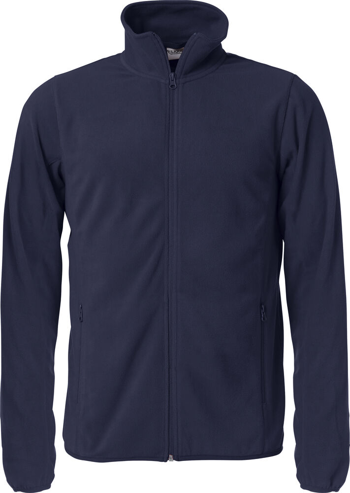 [023914-580-3] Clique Basic Micro Fleece Jacket (XS, dark navy)