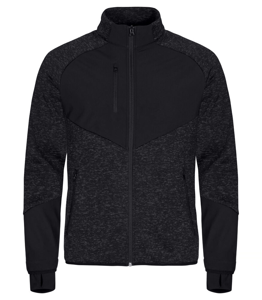 [023946-99-3] Clique Haines fleece jacket (XS, zwart)