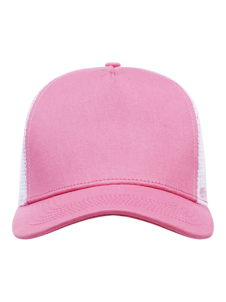 [024082-25000-0] Clique Trucker cap (helder roze/wit)