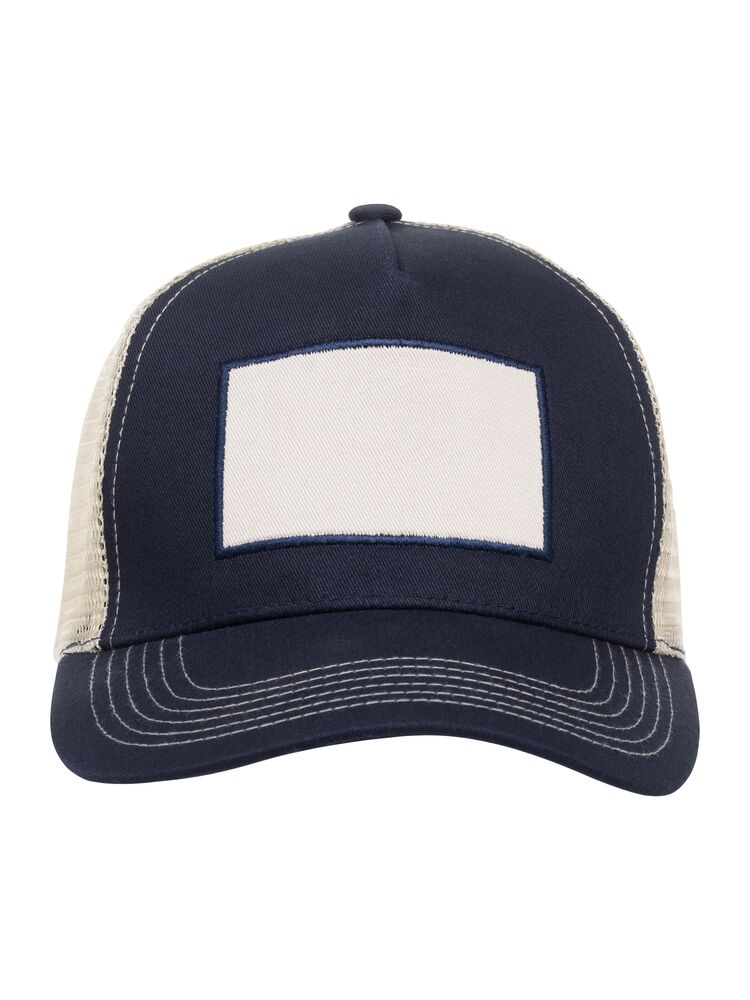 [024083-580-0] Clique Trucker patch cap (dark navy)