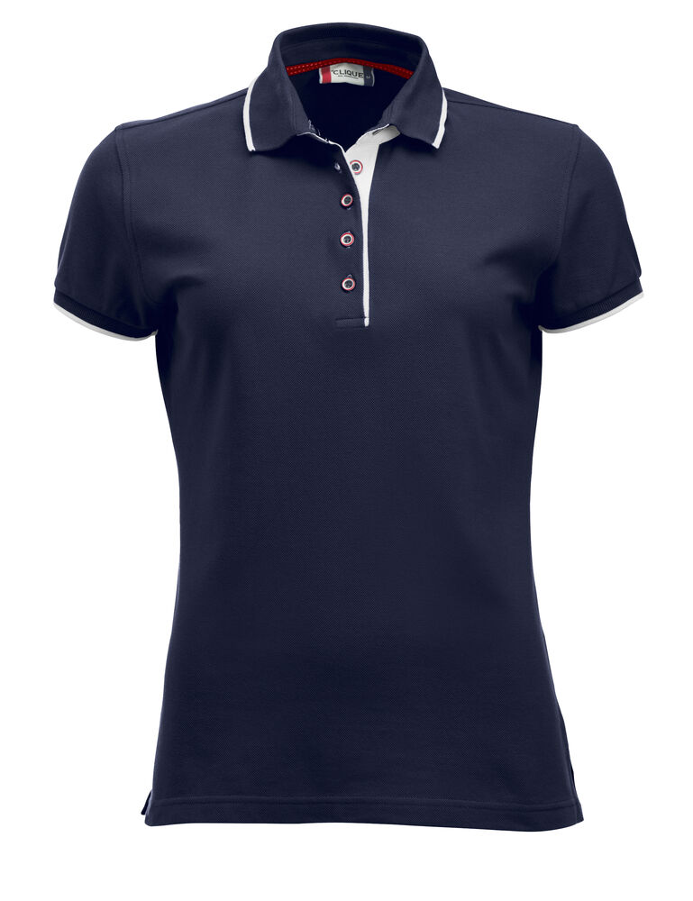 [028243-580-4] Clique 028243 Seattle Polo Women (S, dark navy)