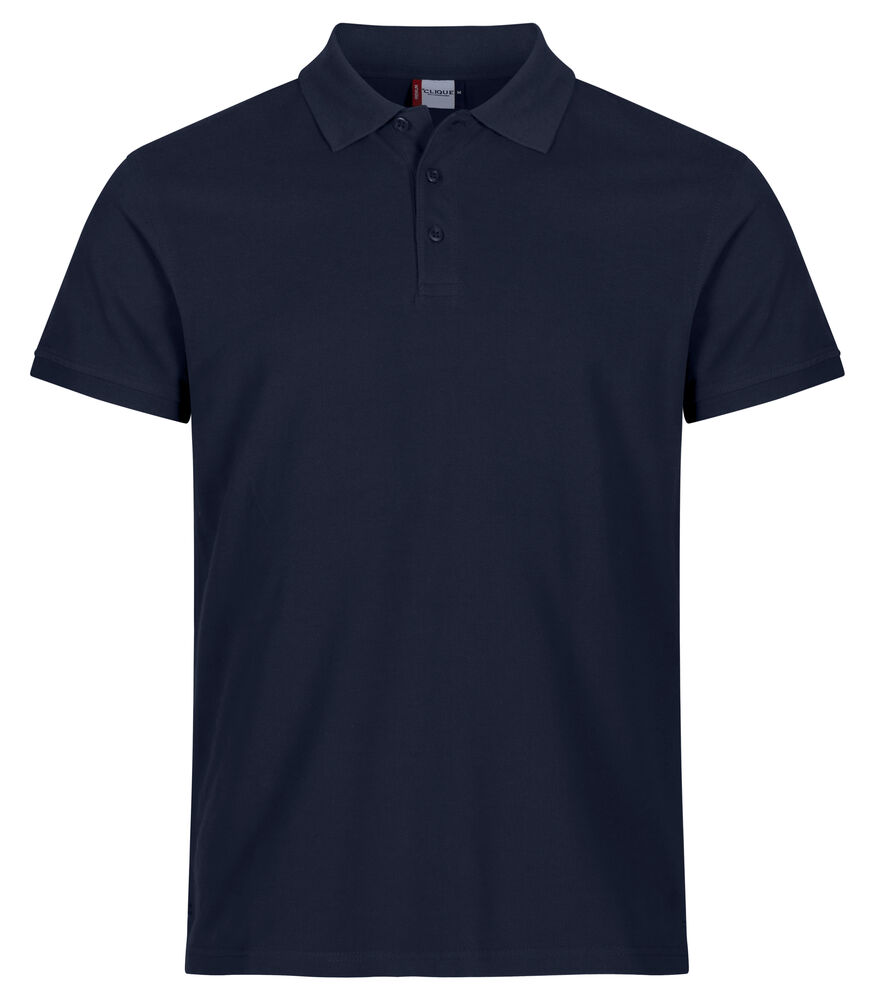 [028260-580-3] Clique Heavy Premium Polo (XS, dark navy)