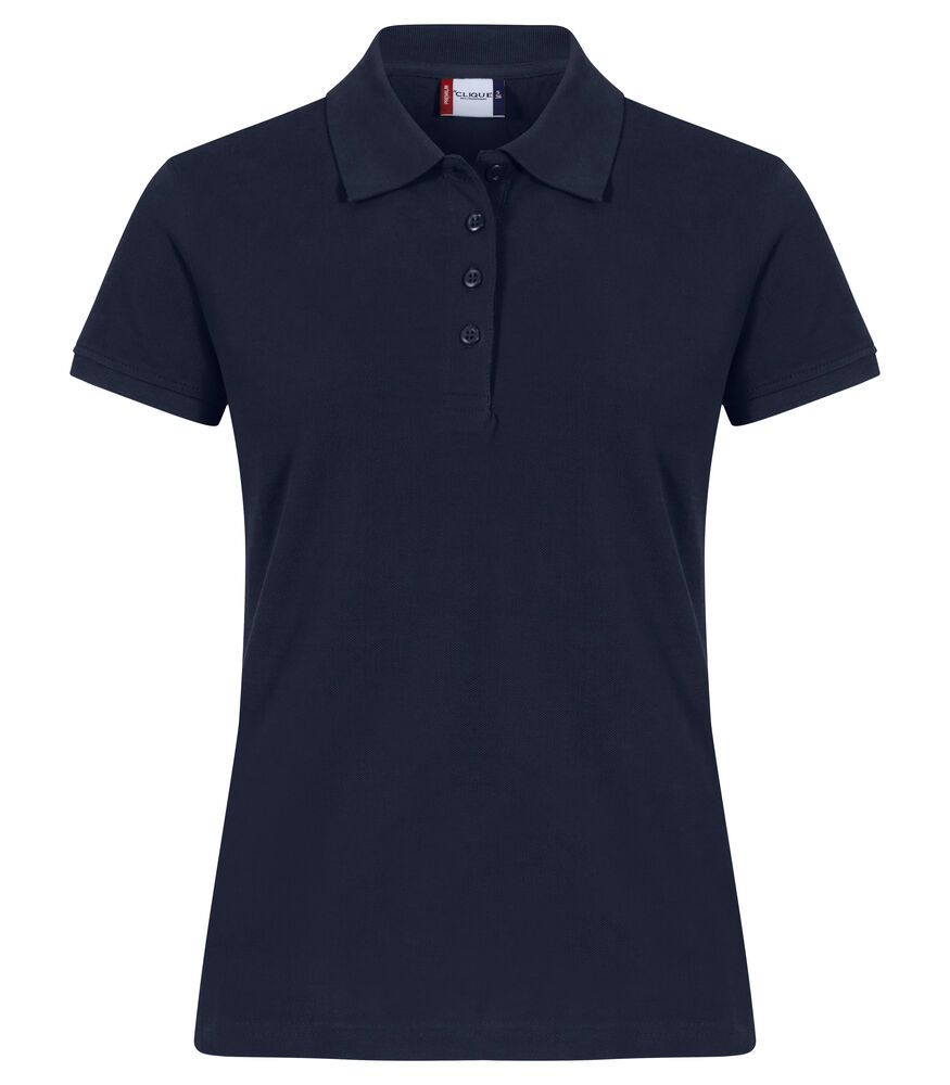 [028261-580-4] Clique Heavy Premium Polo Ladies (S, dark navy)