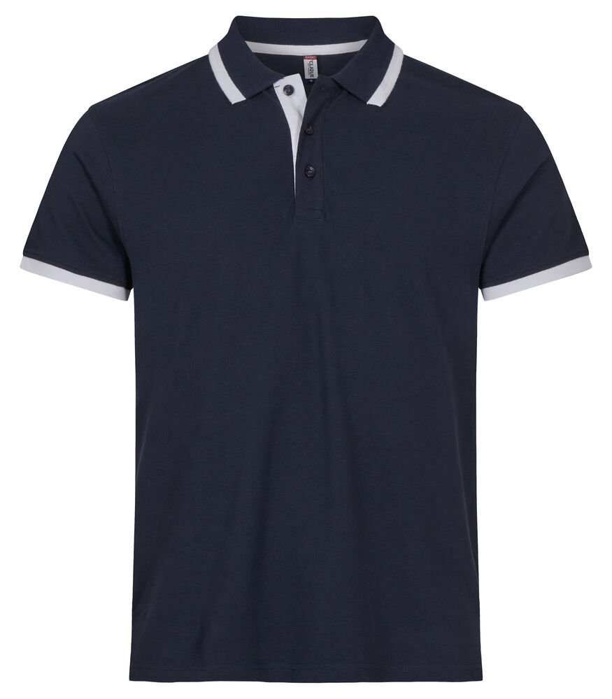 [028272-580-3] Clique Austin polo (XS, dark navy)