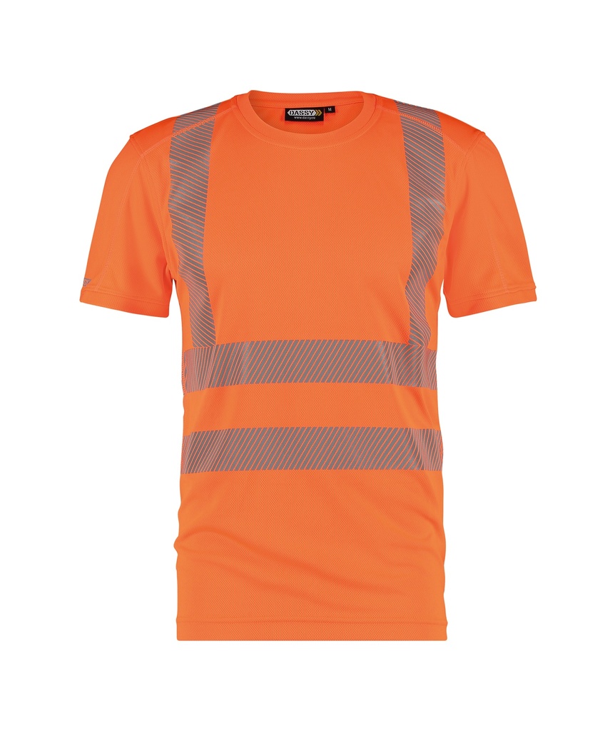 [710027-6-612-0-XS] DASSY Carter 710027 PES 06 - HIVIS STOF (FLUO-ORANJE (612), XS)