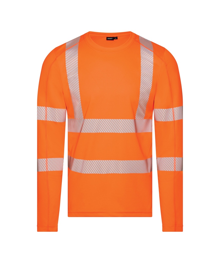 [710037-6-612-0-XS] DASSY Carterville 710037 PES 06 - HIVIS STOF (FLUO-ORANJE (612), XS)