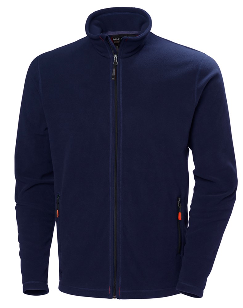 [7040055911251] Helly Hansen 72097 OXFORD LIGHT FLEECE JACKET (NAVY - 590 (590), XS)