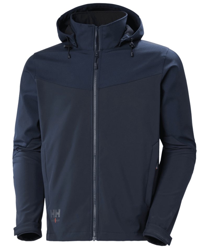 [7040057072110] Helly Hansen 74290 OXFORD H. SOFTS JACKET (NAVY - 590 (590), XS)
