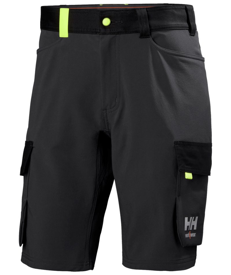 [7040059050987] Helly Hansen 77508 OXFORD 4X CARGO SHORTS (EBONY/BLACK - 989 (989), C44)