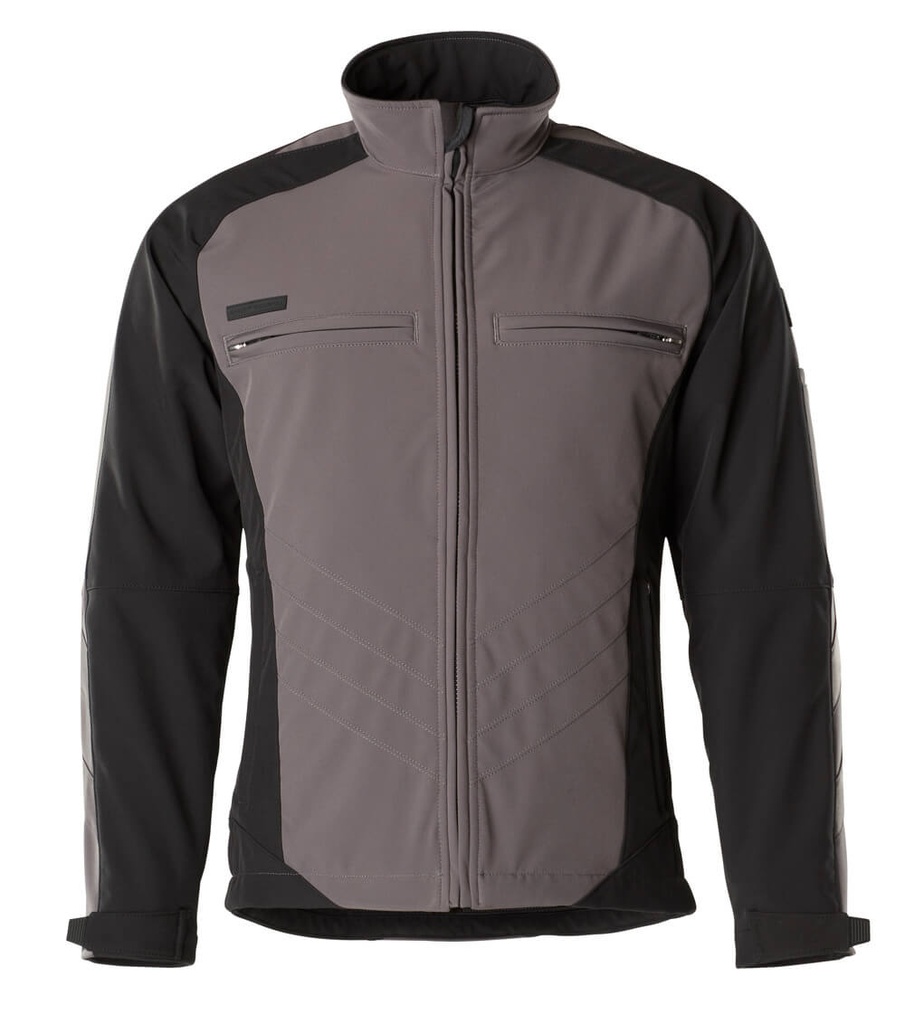 [12002-149-88809-XS] Mascot 12002 Softshell jas (antraciet/zwart (88809), XS)