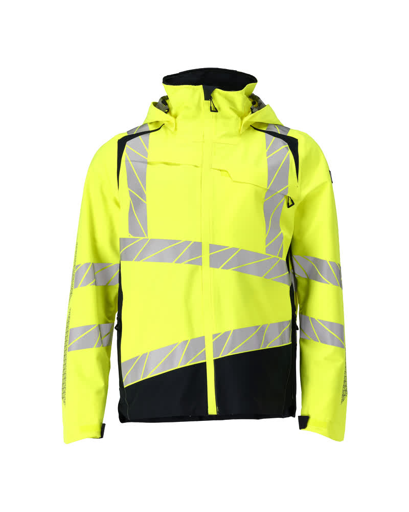 [19301-231-17010-S] Mascot 19301 Shell jas (hi-vis geel/donkermarine (17010), S)