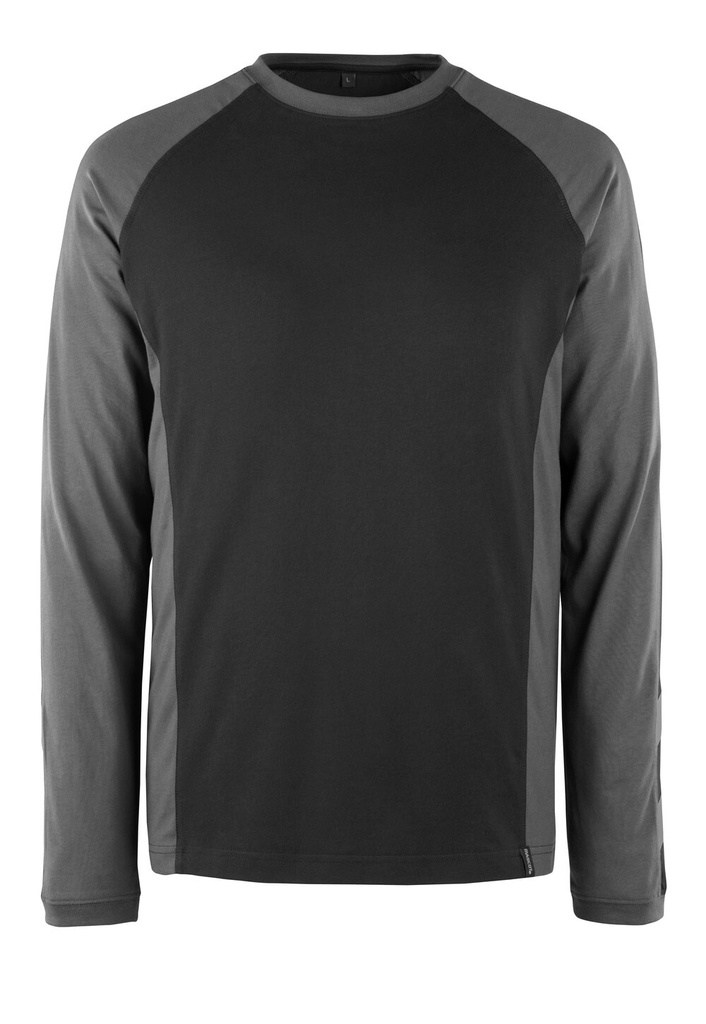 [50568-959-0918-XS] Mascot 50568 T-shirt, met lange mouwen (zwart/donkerantraciet (918), XS)