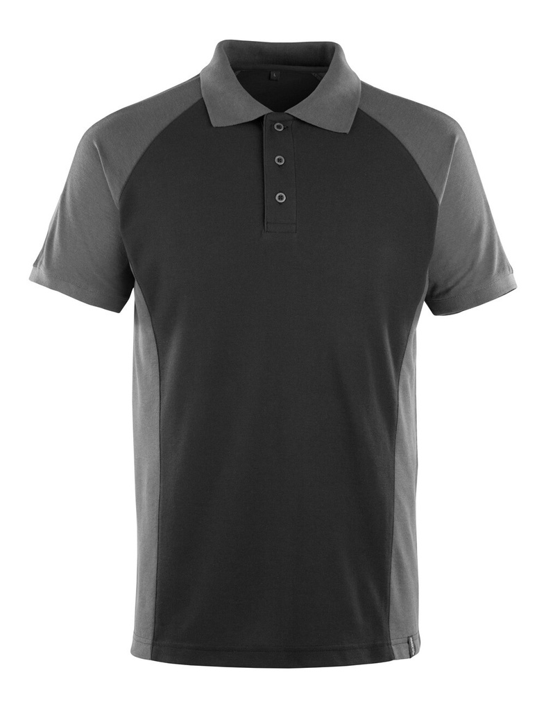 [50569-961-0918-XS] Mascot 50569 Poloshirt (zwart/donkerantraciet (918), XS)