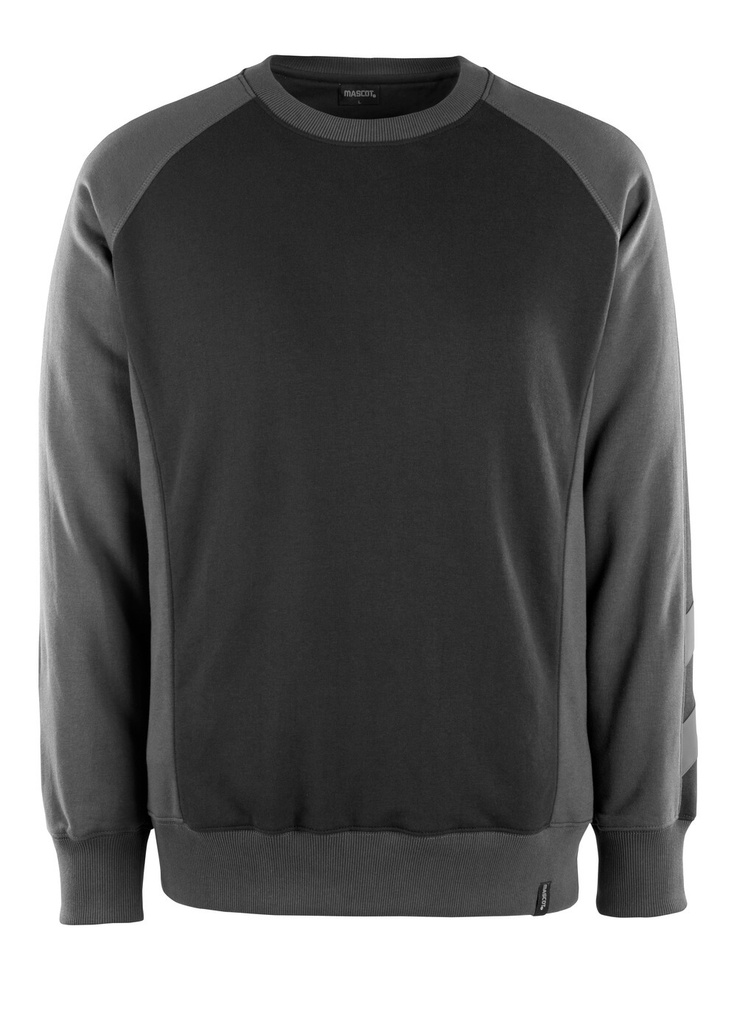 [50570-962-0918-XS] Mascot 50570 Sweatshirt (zwart/donkerantraciet (918), XS)