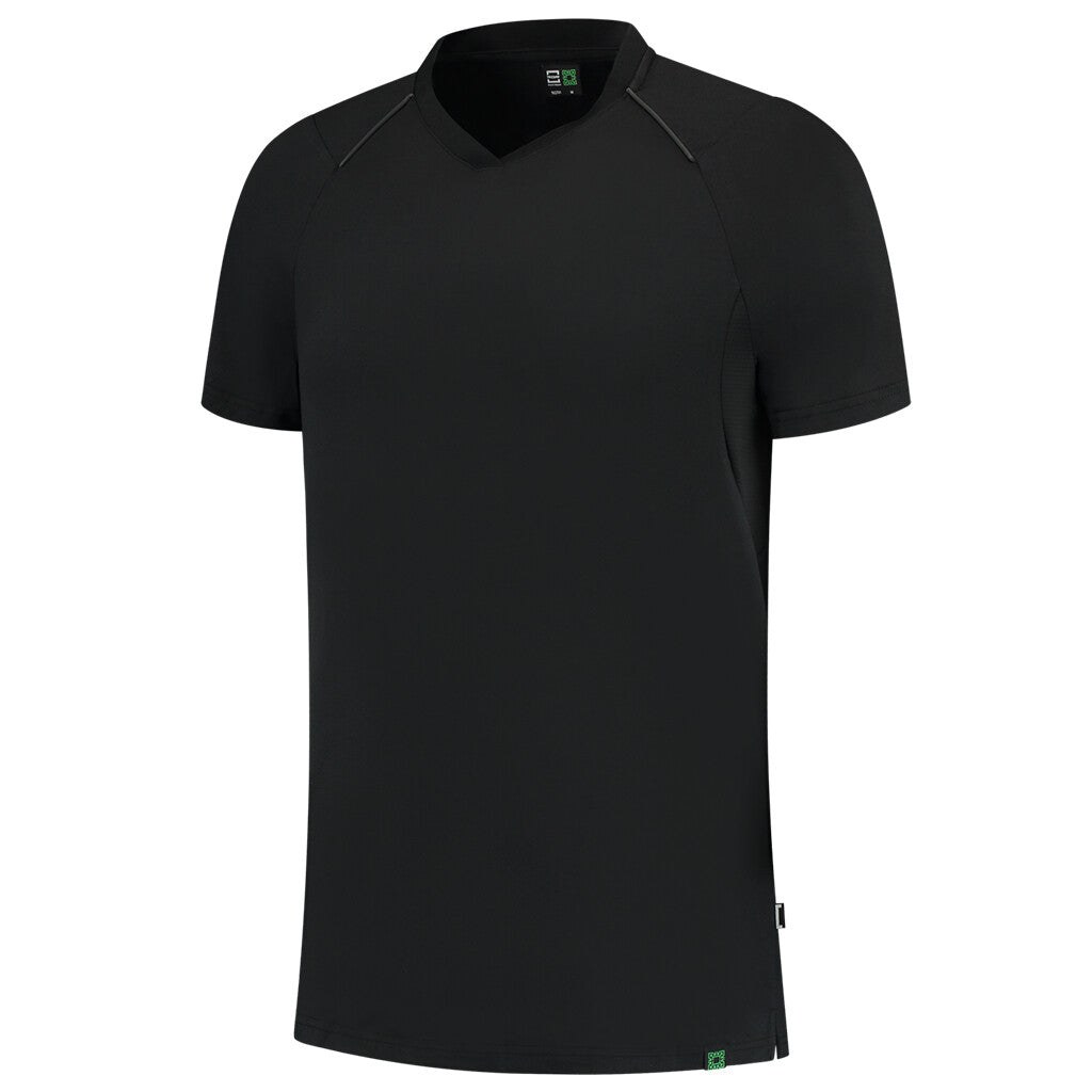 [8718326552753] Tricorp 102701 T-shirt V-Hals RE2050 (Black, XS)