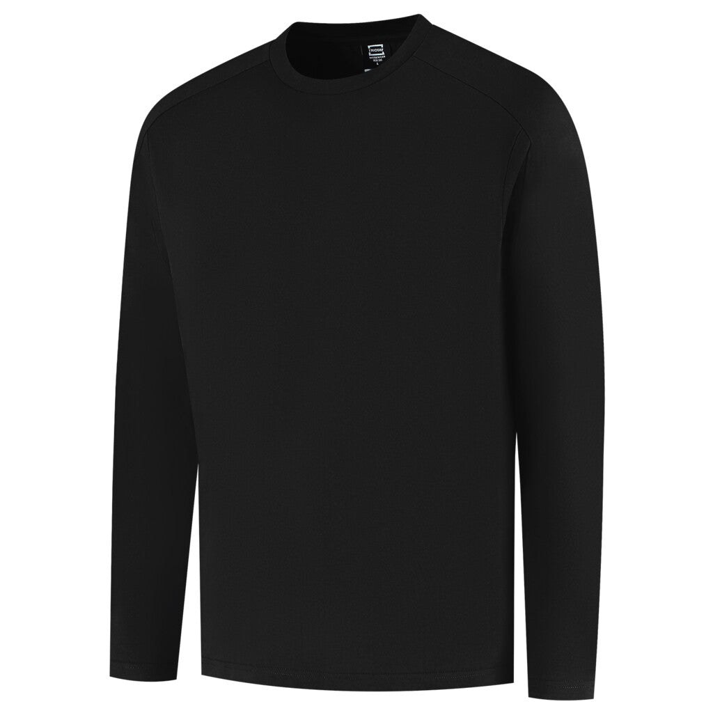 [8718326570412] Tricorp 106105 T-shirt Lange Mouw Redefined (Black, XS)