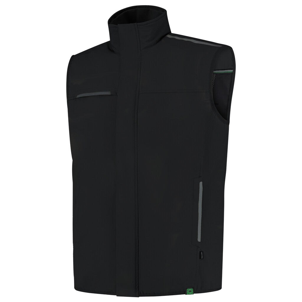 [8718326168640] Tricorp 402709 Tech Shell Bodywarmer RE2050 (Black, XS)