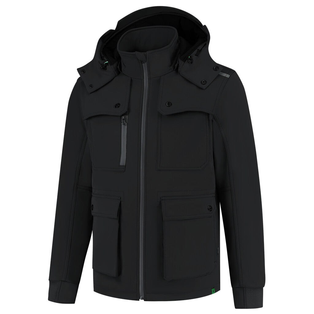 [8718326169456] Tricorp 402712 Winter Softshell Jack Rewear (Black, XS)