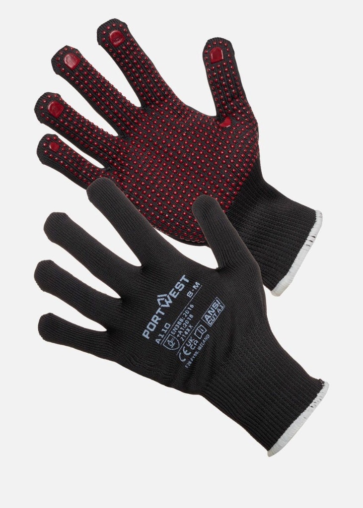 [A110BKRL] Portwest A110 Polka Dot Glove