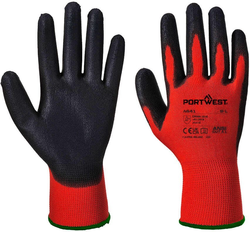 Portwest A641 Red - PU Glove