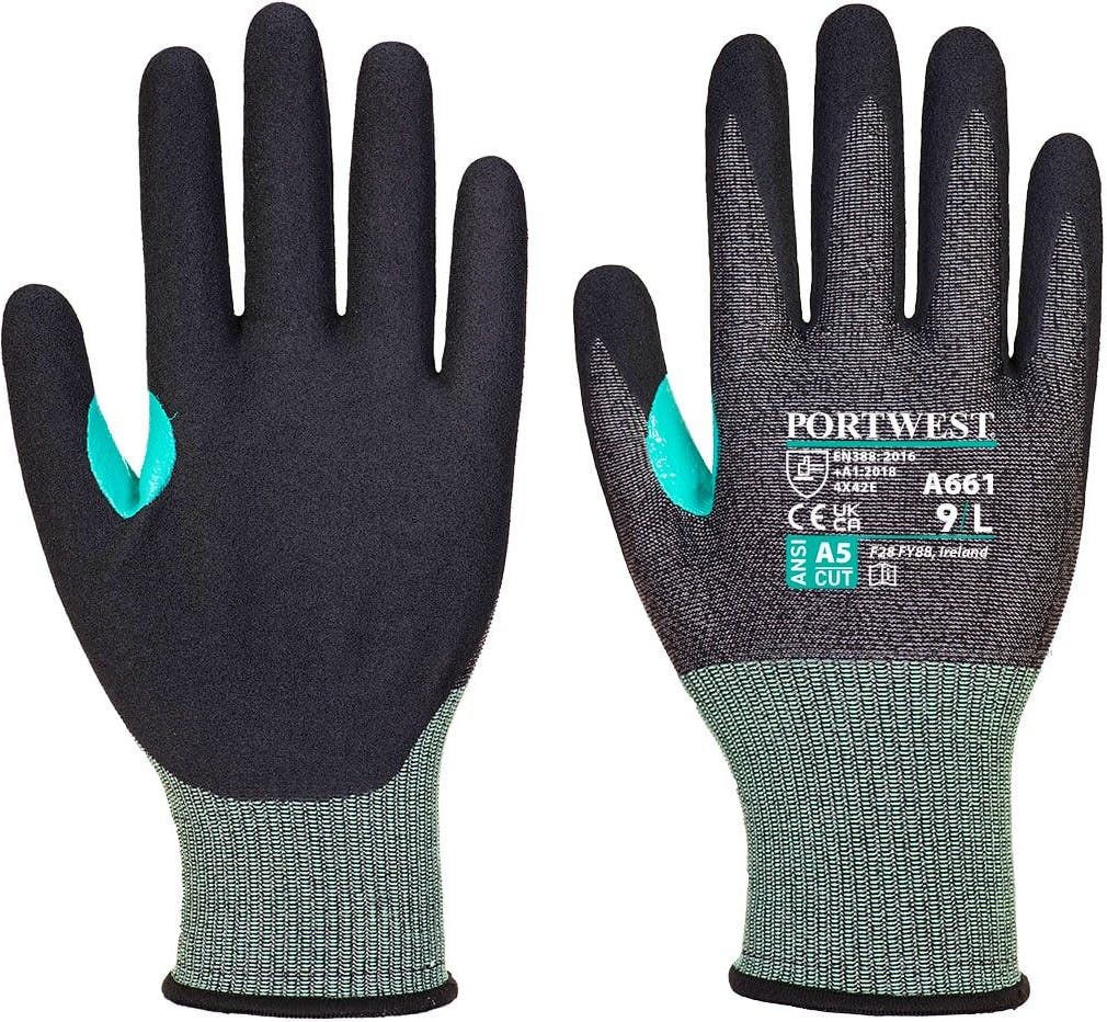 [A661K8RL] Portwest A661 CS Cut E18 Nitrile Glove