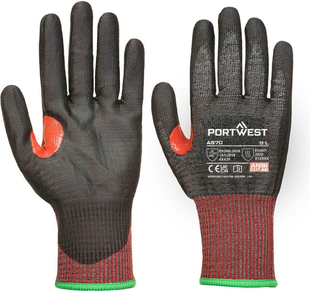 [A670K8RL] Portwest A670 CS Cut F13 PU Glove