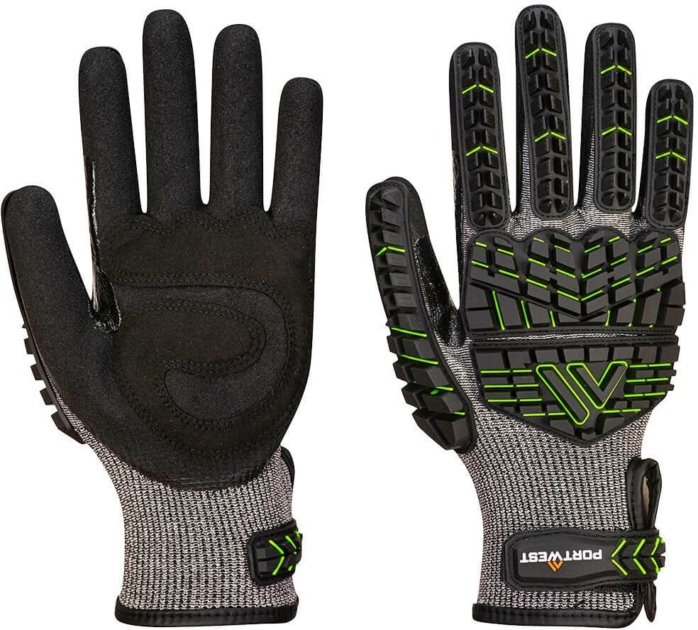 [A755K3RL] Portwest A755 VHR15 Nitrile Foam Impact Glove