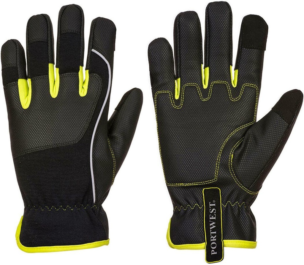 [A771BKYL] Portwest A771 PW3 Tradesman Glove