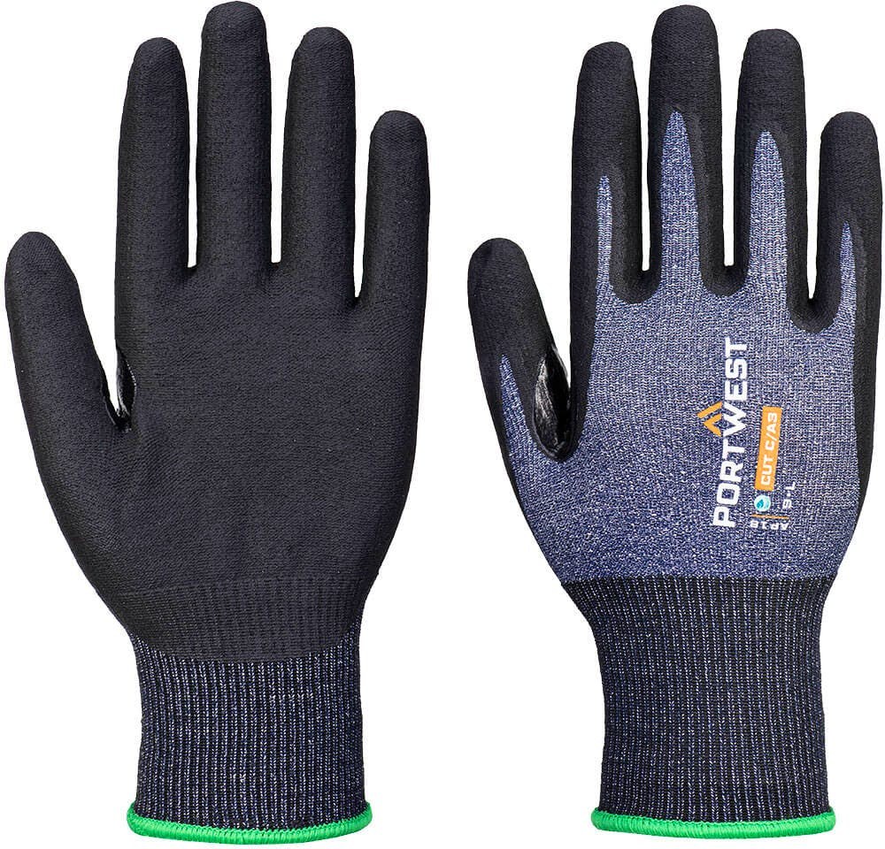 [AP18B8RL] Portwest AP18 SG Cut C15 Eco Nitrile Glove (Pk12)