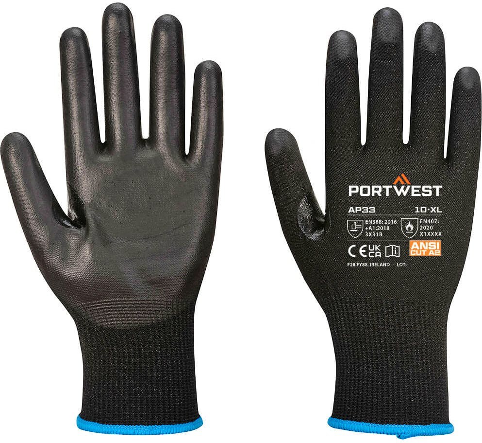 Portwest AP33 LR15 PU Touchscreen Glove (Pk12)