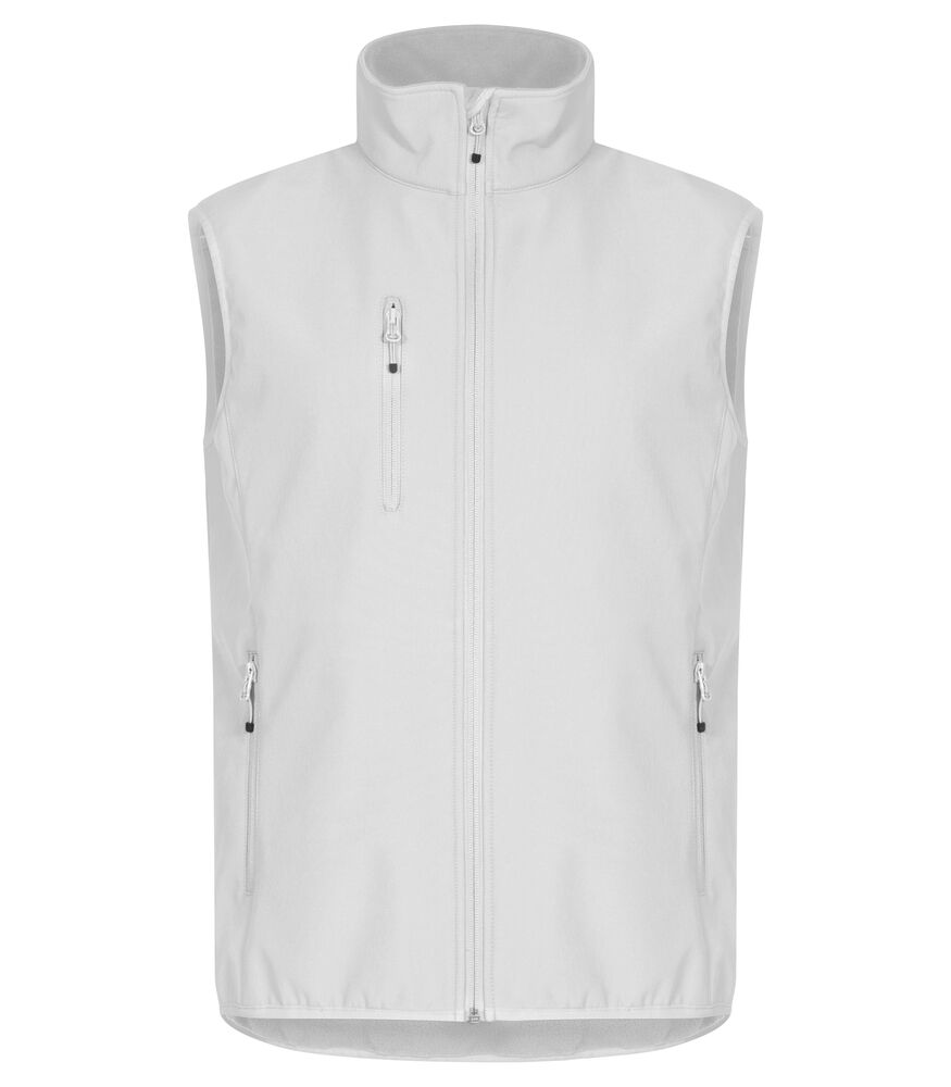 [0200911-00-3] Clique 0200911 Classic Softshell Vest (wit (0), XS)