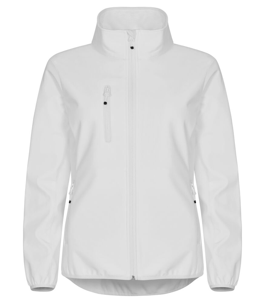 [0200915-00-3] Clique 0200915 Classic Softshell Jacket Women (wit (0), XS)