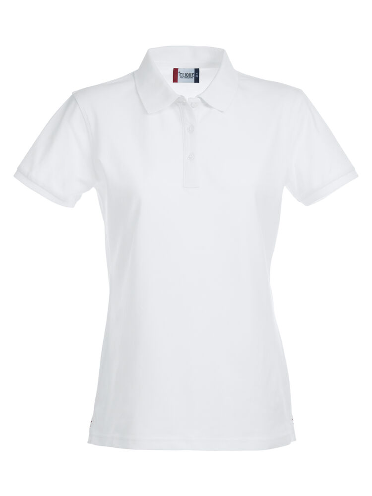 [028241-00-3] Clique 028241 Stretch Premium Polo Women (wit (0), XS)