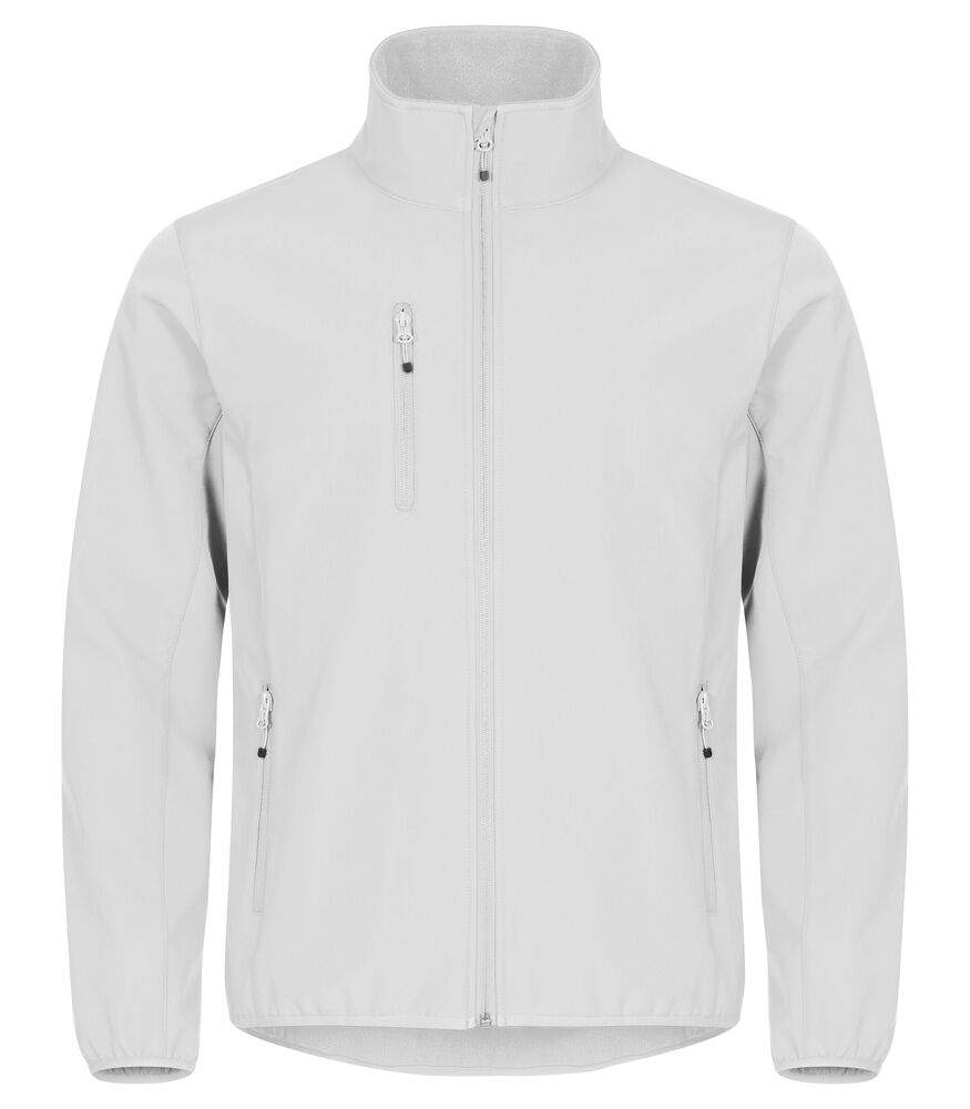 [0200910-00-3] Clique 0200910 Classic Softshell Jacket (wit (0), XS)