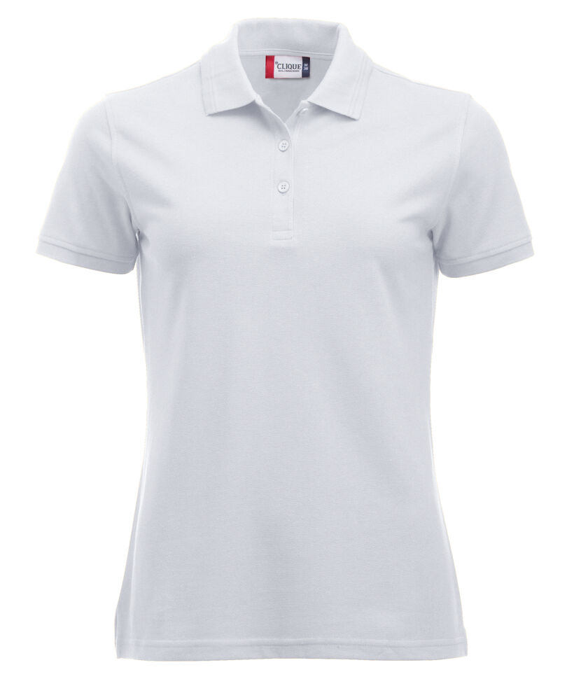 [028251-00-3] Clique 028251 Manhattan Women Polo (wit (0), XS)