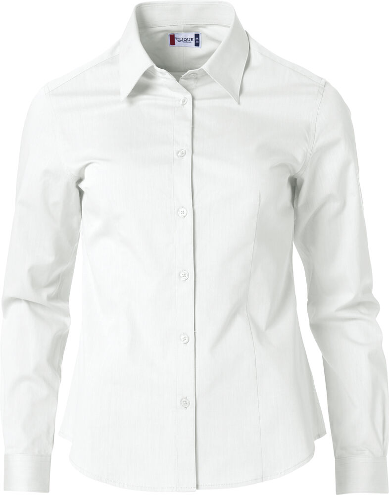[027955-00-4] Clique 027955 Clare Shirt (wit (0), S)