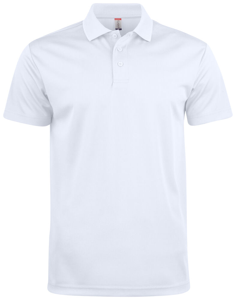 [028254-00-3] Clique 028254 Basic Active Polo (wit (0), XS)