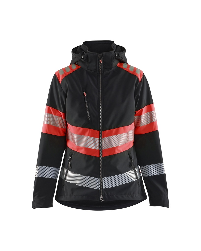 Blaklader 4404-2513 Dames Softshell Jack High Vis