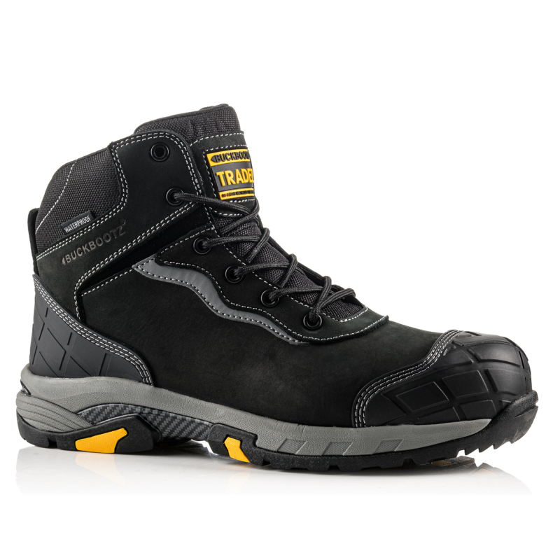 [899411] BuckBootz Tradez Blitz S3 Zwart (37)