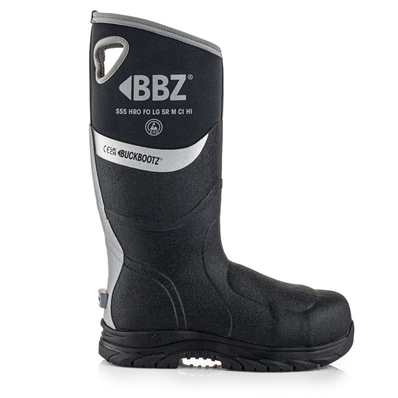 [907903] BuckBootz Laars BBZ9000 S5S Zwart (37)