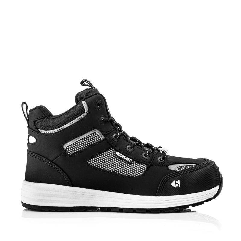 [470312] BuckBootz Largobay Sneaker Mid BAZ S1P ESD Zwart (40)