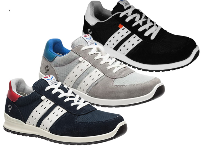 [611380] Quick Veiligheids Sneaker Sprint S1P (37, Grijs QS0550)